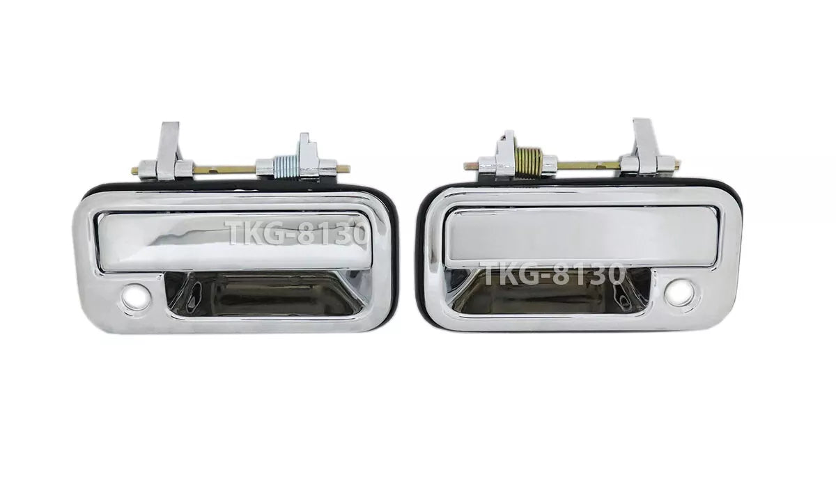 2 x Chrome Front Door Handles for Holden Rodeo (1989-1994)