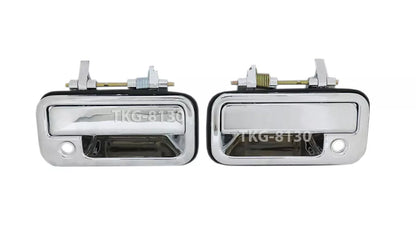 2 x Chrome Front Door Handles for Holden Rodeo (1989-1994)