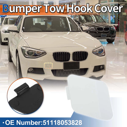 Front Tow Hook Cover for BMW 114i (2012-2014) - Pure White
