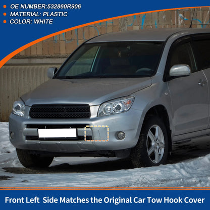 Front Bumper Tow Hook Cover for Toyota Rav4 (2009–2011)