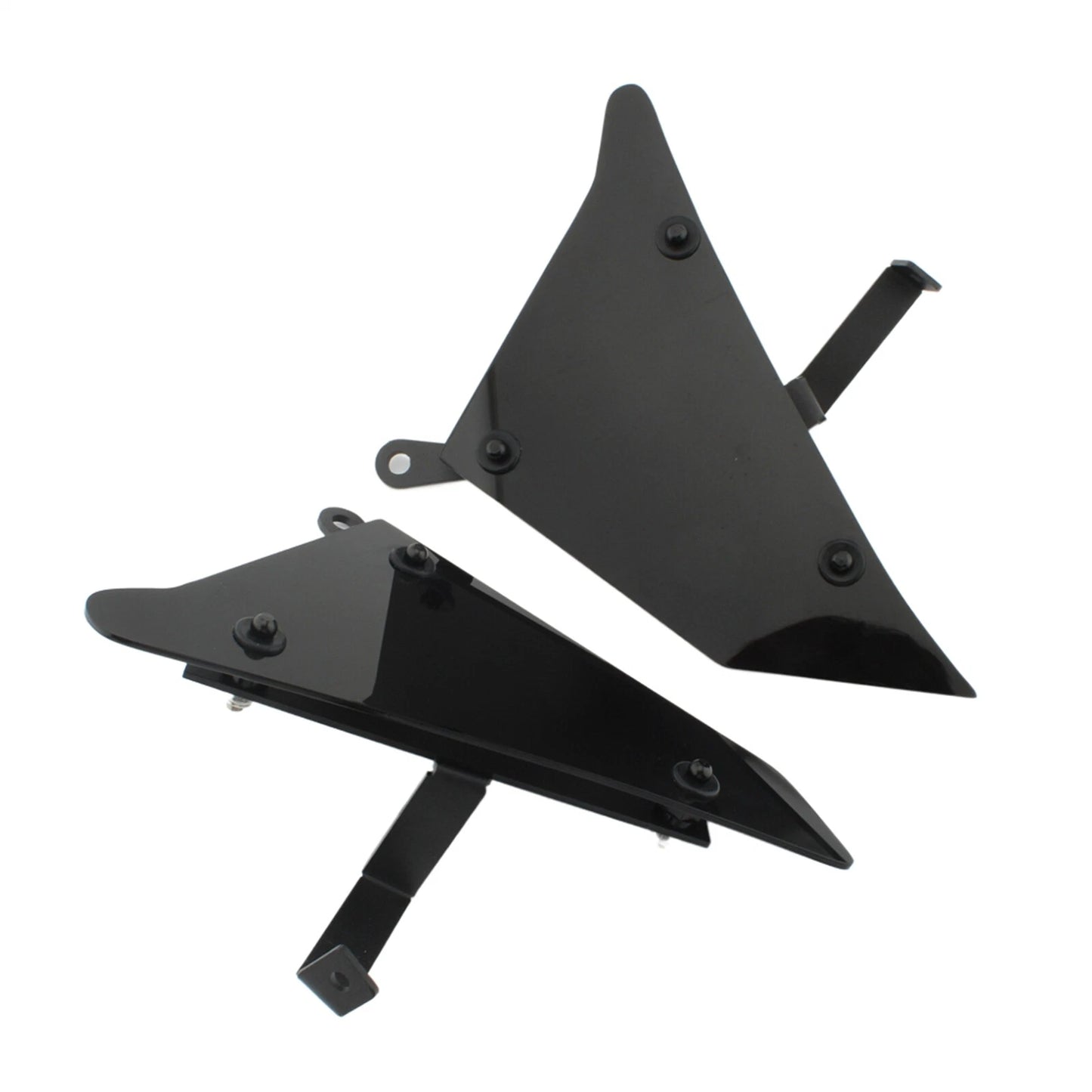 Gloss Black Side Panel Covers for BMW K1600B (2017-2023)