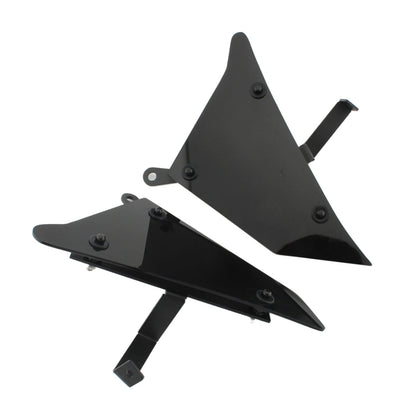 Gloss Black Side Panel Covers for BMW K1600B (2017-2023)