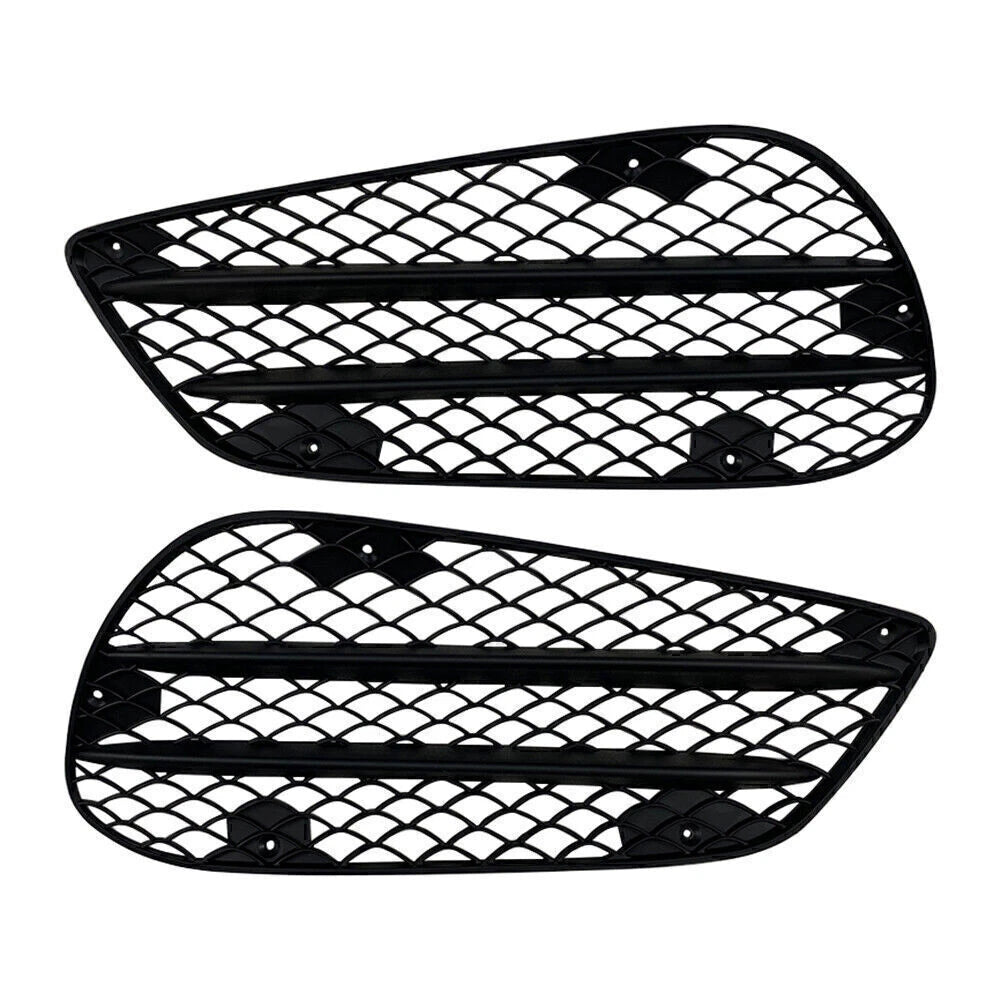 ABS Front Bumper Fog Lamp Grille for Mercedes E-Class W212 (2013-2015)