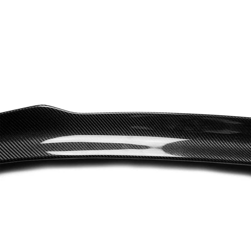 Real Carbon Fiber Rear Trunk Spoiler Wing Cover Trim For Ford Mustang 2015-2022