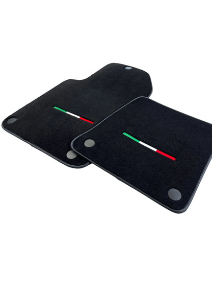 Black Floor Mats for Ferrari 612 Scaglietti Italian Edition (2004-2011)