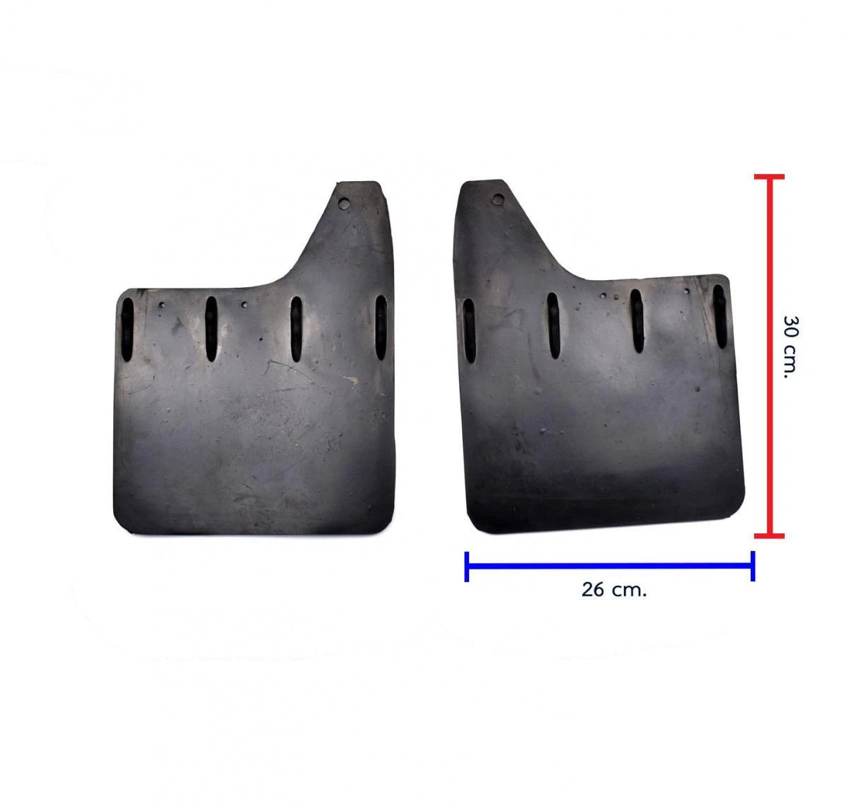 Front Mud Flaps Rubber Splash Guard Fits Isuzu TFR Holden Rodeo 2WD Ute 1989-97