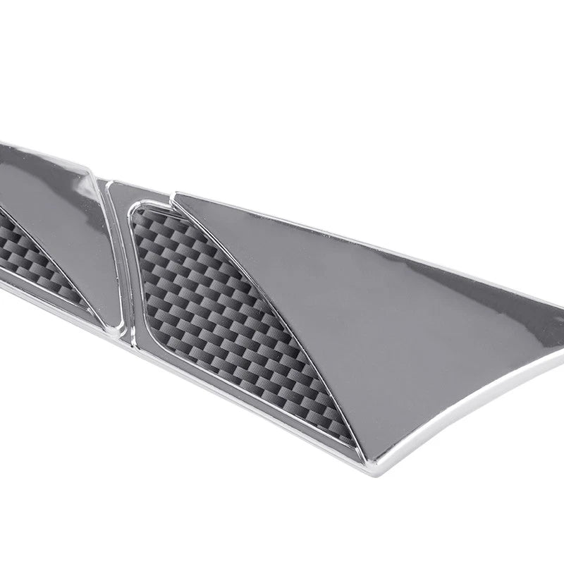2 x Plastic Car Airflow Fender Side Vent Stickers