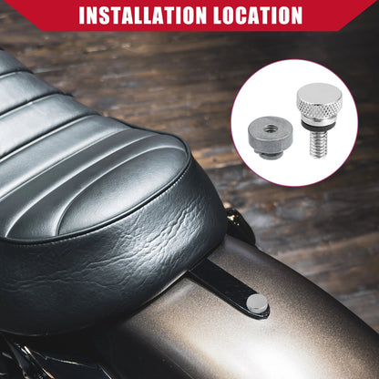 Seat Bolt Set with Nuts for Harley Davidson Dyna