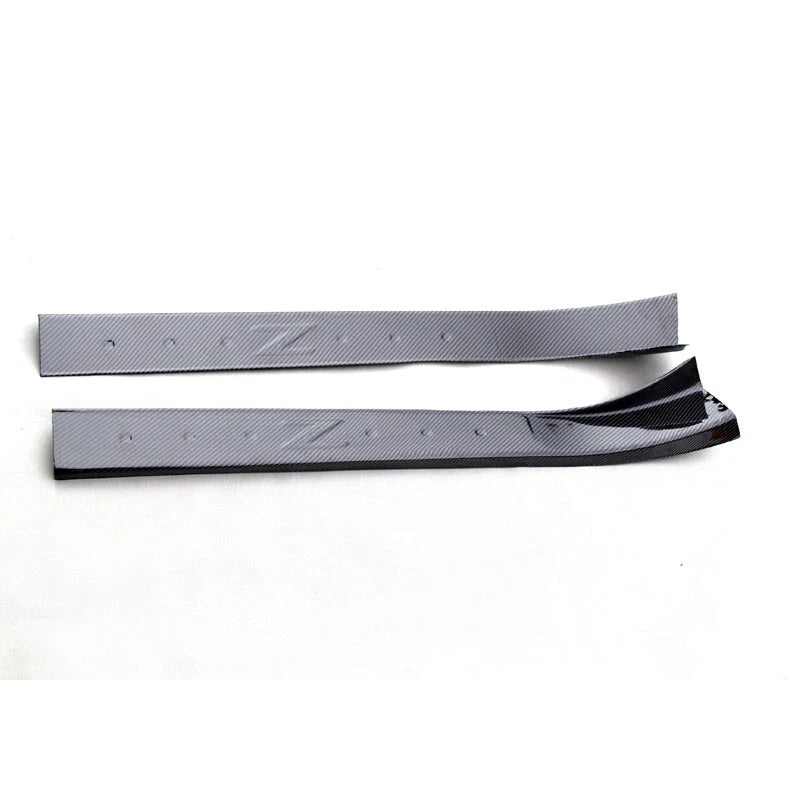 Real Carbon Fiber Door Sill Plate Strip Trim for Nissan 350Z Z33 2003-2008