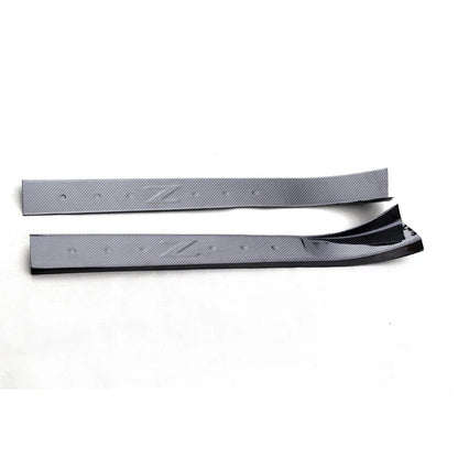 Real Carbon Fiber Door Sill Plate Strip Trim for Nissan 350Z Z33 2003-2008