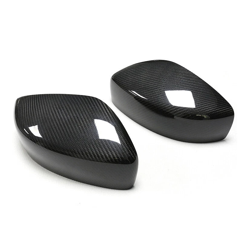 Addon Real Carbon Fiber Rearview Mirror Cover Trim fits Infiniti G25 G37 09-14