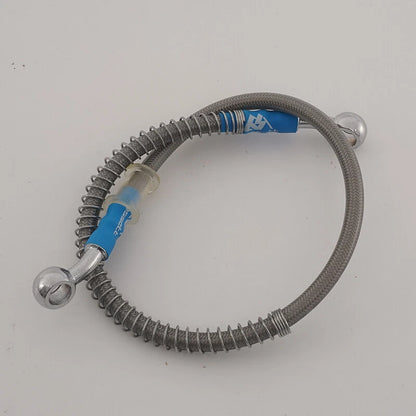 50cm Braided Stainless Steel Brake Oil Hose for Motorcycle Universal Kit