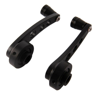Aluminum Car Window Door Winder Cranks Black for Universal (AU Ship)