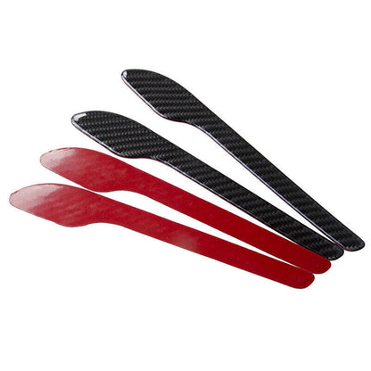 Car Door Handle Stickers for Tesla Model 3/Y Carbon Fiber Scratch-Resistant