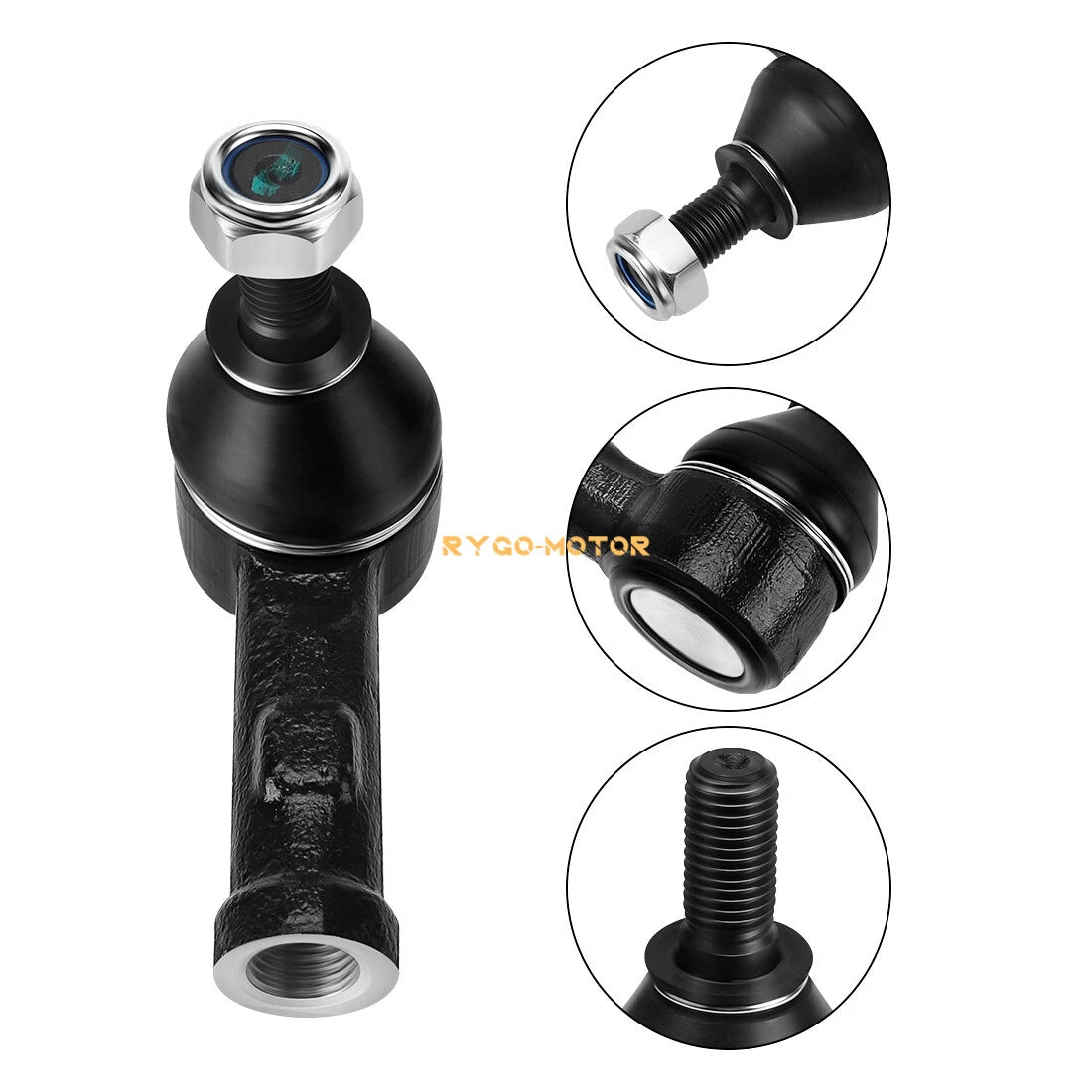 2x Tie Rod End 45 Deg for Polaris RZR XP 1000 (2014–2019)