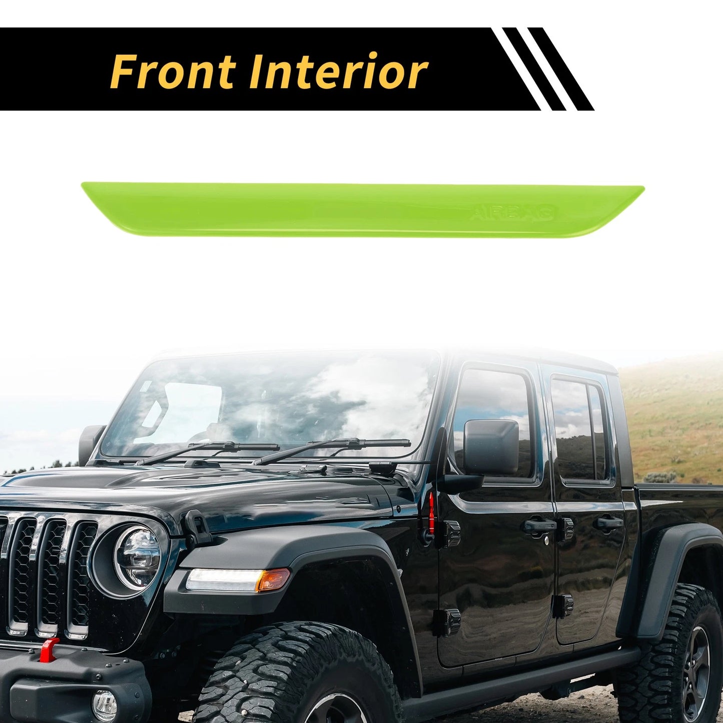 Passenger Side Seat Handle Trim for Jeep Wrangler JL JLU (2018-2024)