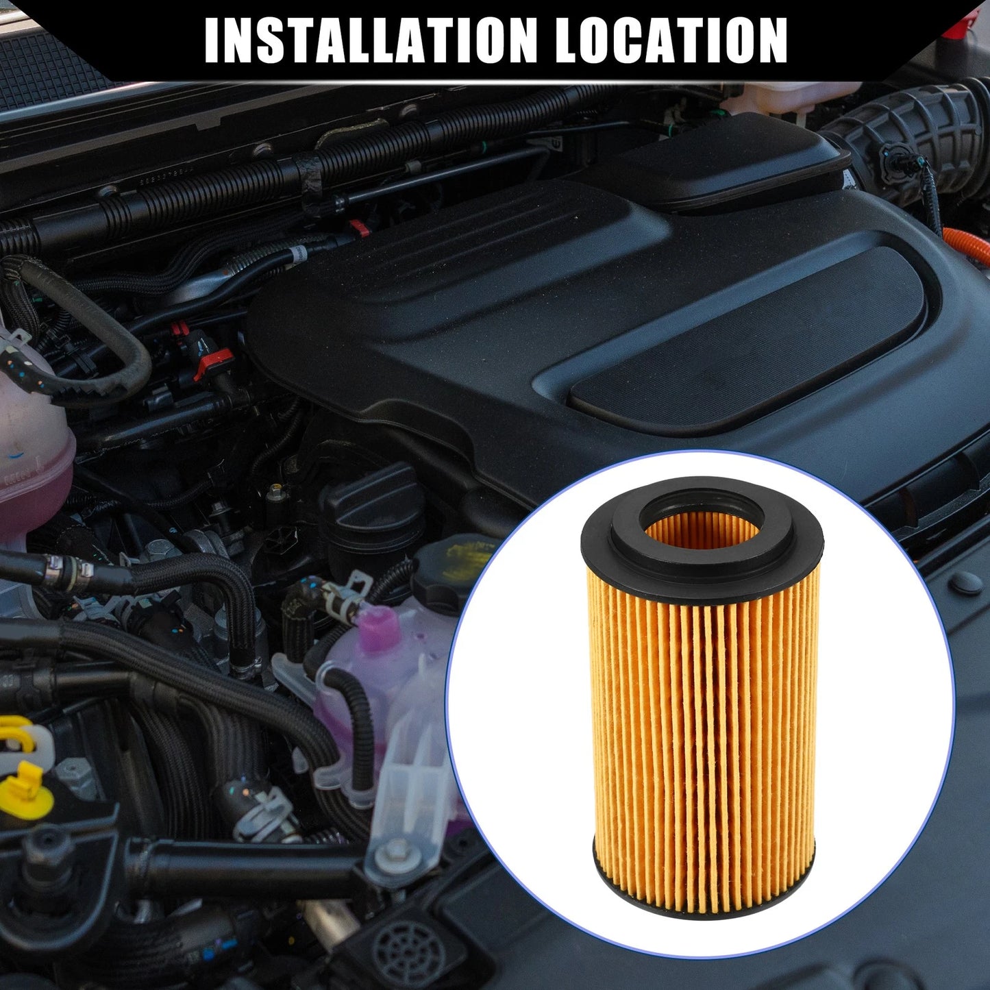 Engine Oil Filter & Transmission Oil Filter for Chrysler (2011-2019)