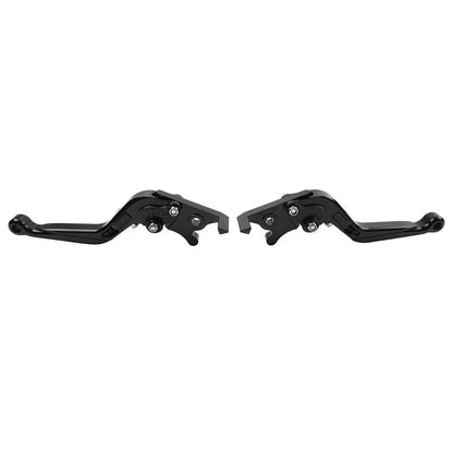 Black Extendable Brake Clutch Levers for Suzuki GSXR600 GSXR750 GSXR1000 (06-10)