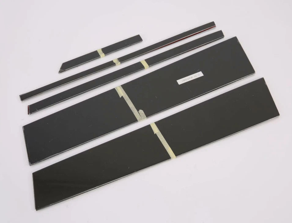 Steel Window Pillar Center Cover Trim for Toyota RAV4 (2019-2023) 10 x PCS