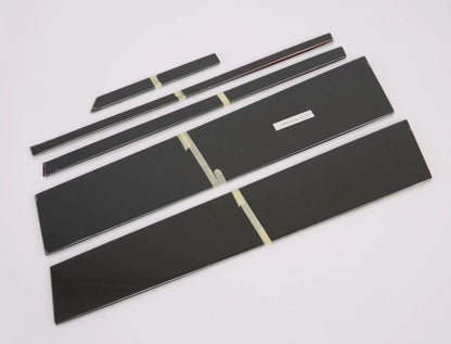 Steel Window Pillar Center Cover Trim for Toyota RAV4 (2019-2023) 10 x PCS