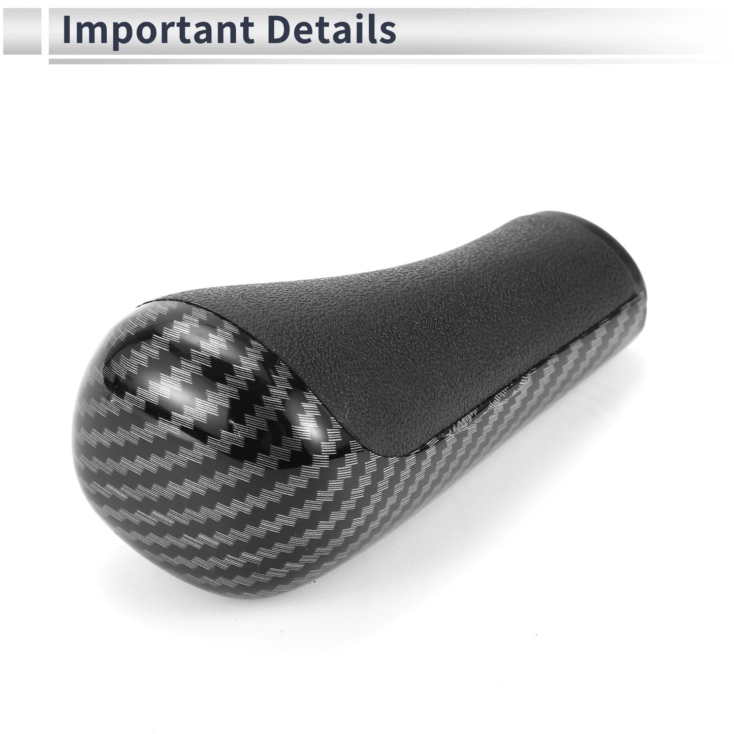 Gear Shift Knob for Peugeot 306 (1994-2002) Black Plastic Shifter