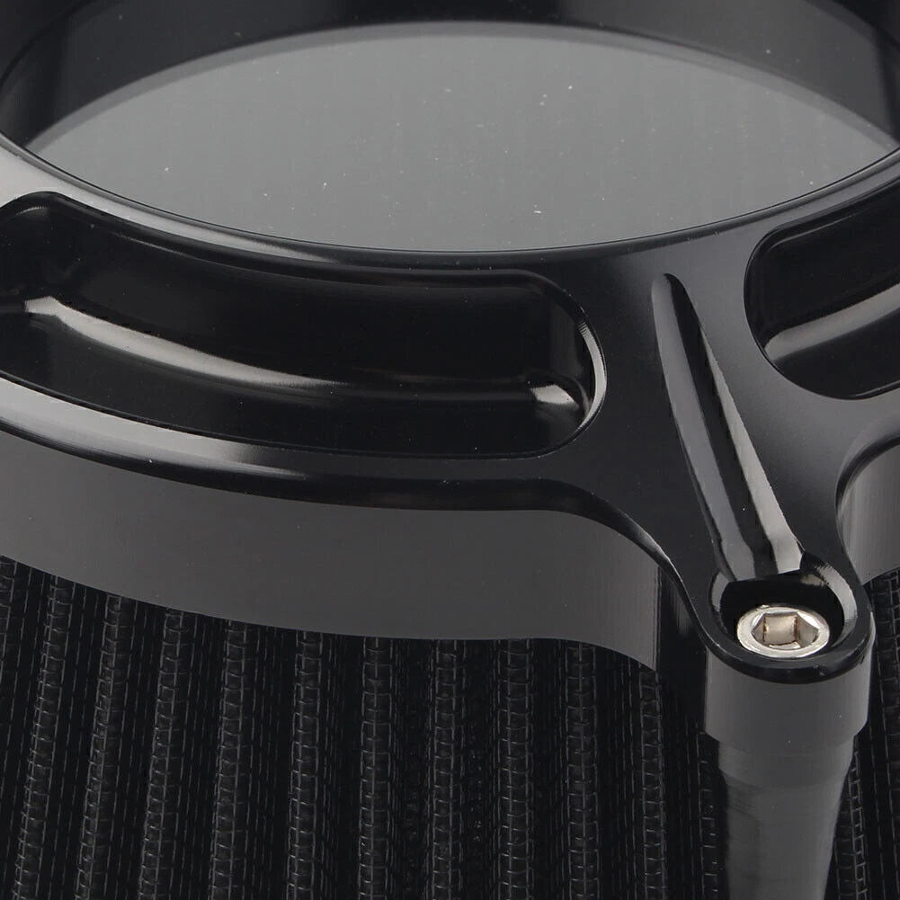 Clean Air Intake Filter for Harley Softail Dyna Fatboy Touring Glide (2000-2023)