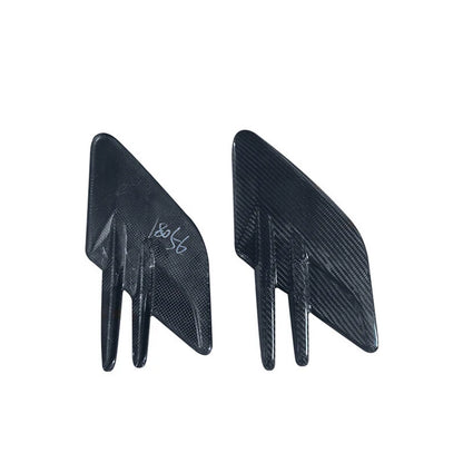 REAL Carbon Fiber Side Fender Flares Air Vent Trim For Range Rover Sport 2018-23