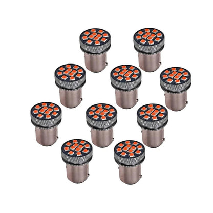 10 x 1156 Red LED Brake Stop Tail Light Bulbs for Car