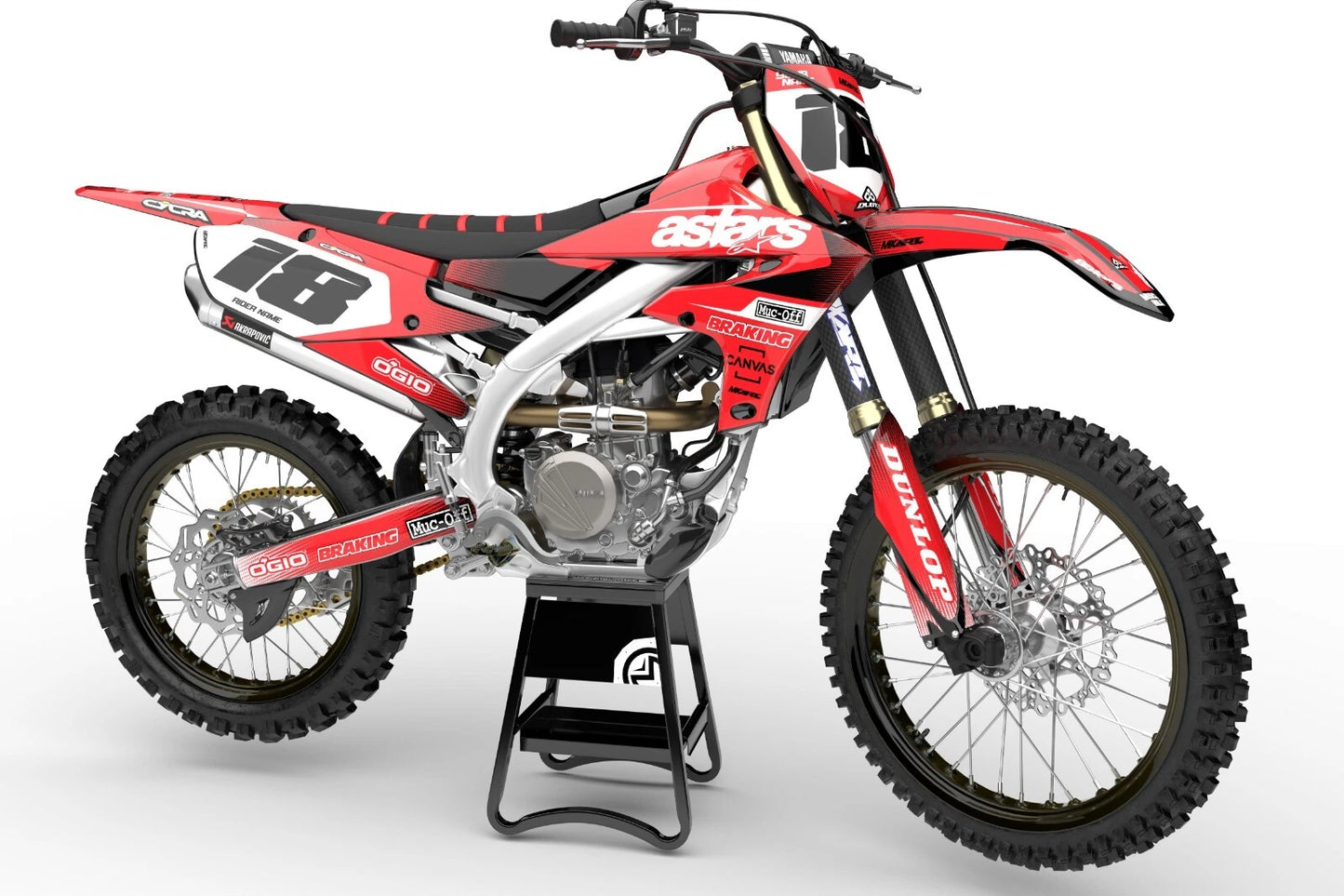 Aqua Style Sticker Kit Decals for Yamaha TTR 50