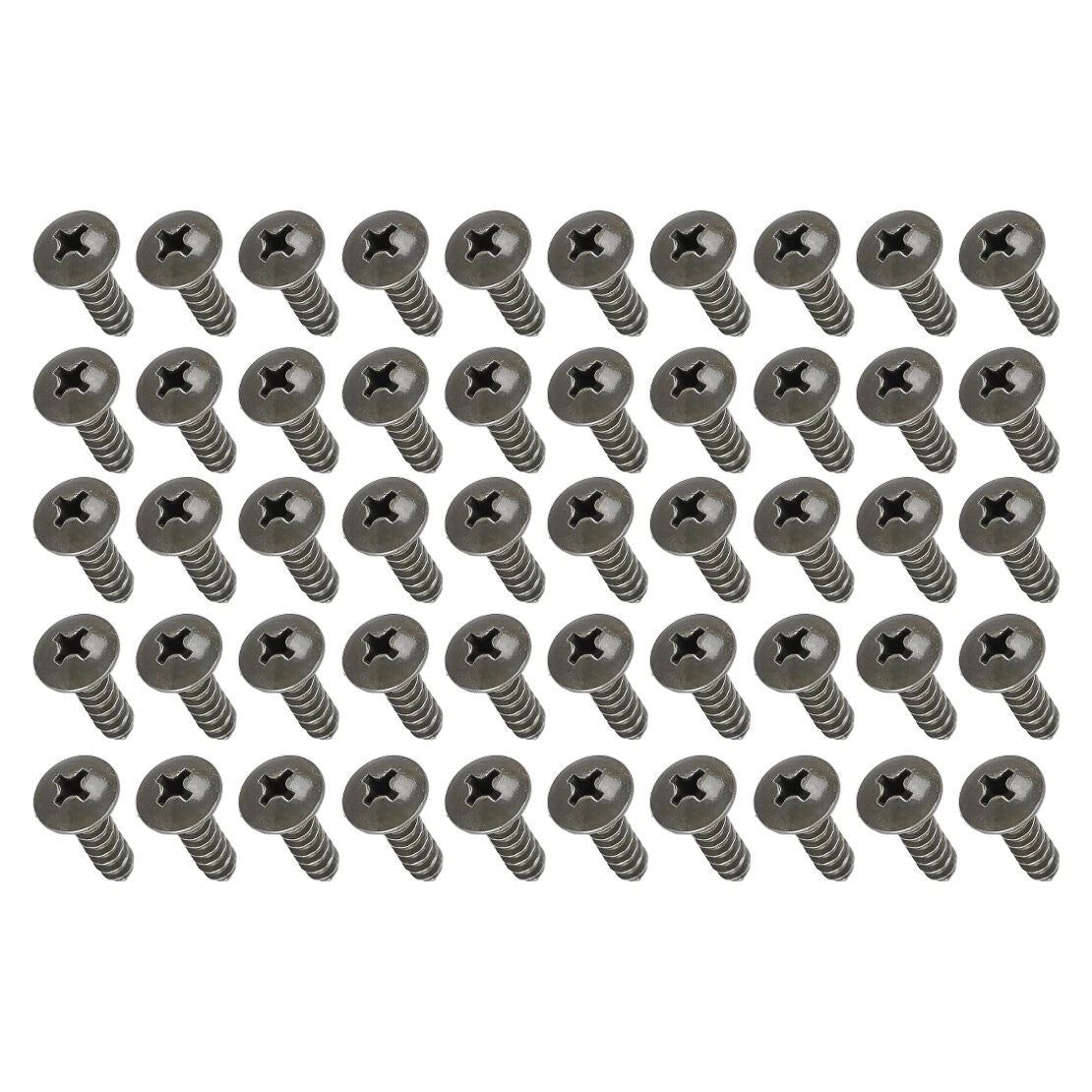 50 x Car Bumper Inner Fender Wheel Bolt Screws for Various Makes & Models