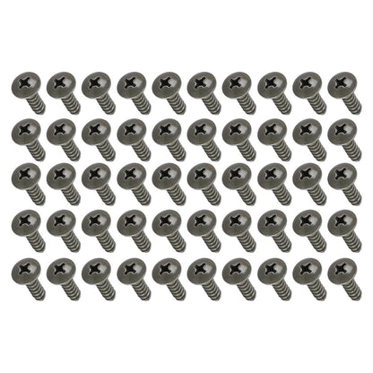 50 x Car Bumper Inner Fender Wheel Bolt Screws for Various Makes & Models