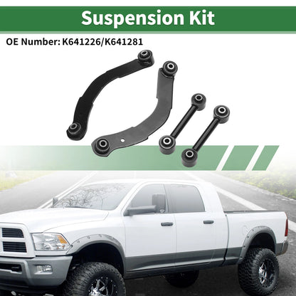 4 Pcs Rear Upper Control Arm Lateral Link for Jeep Compass (2007-2015)