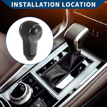 Faux Leather Gear Shifter Knob for Nissan X-Trail (2007-2013)