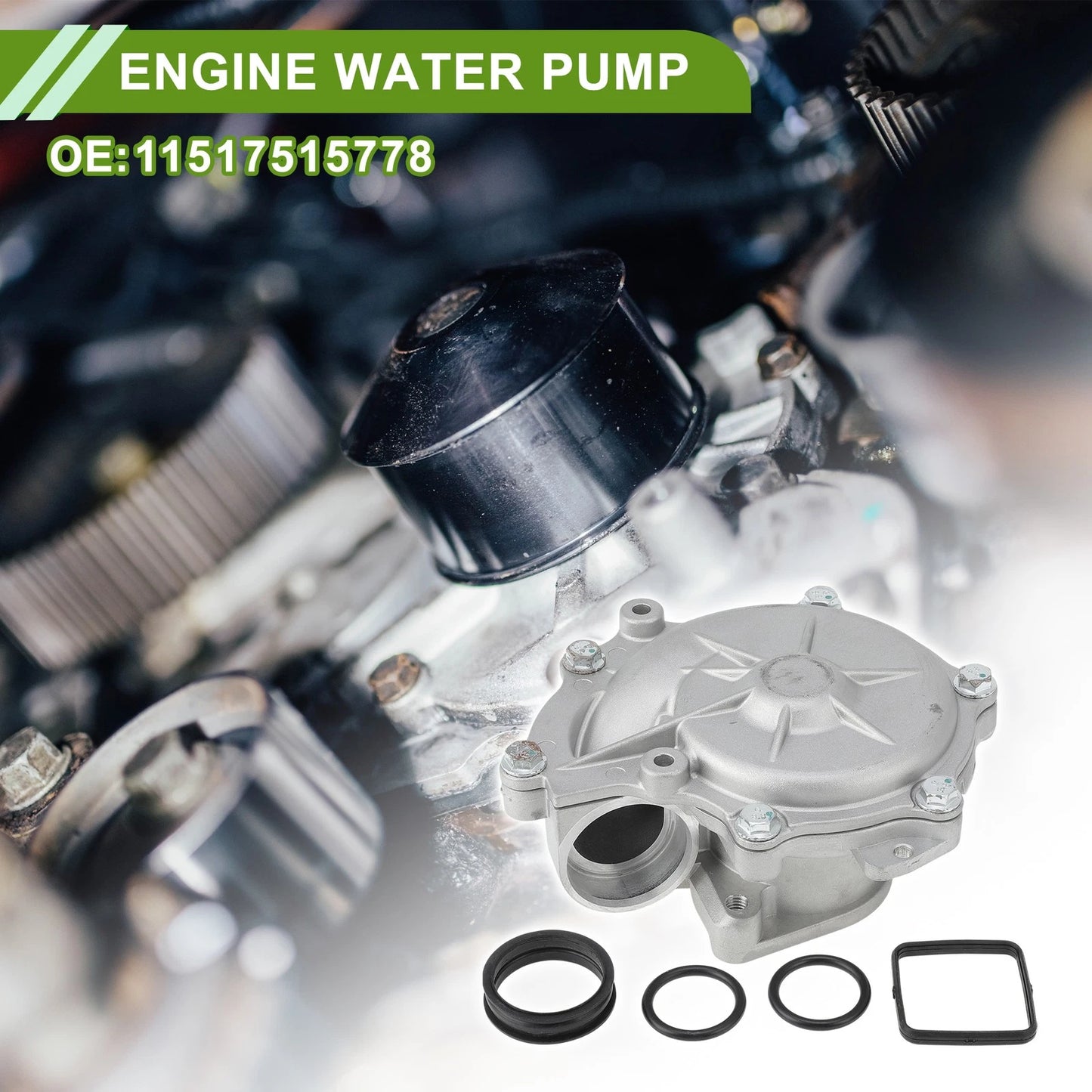Engine Water Pump for BMW E81 120i 320i (2005-2015) - Cooling System Component