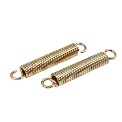 9cm Length Motorcycle Side Stand Bracket Kickstand Return Spring 2 x for AX100