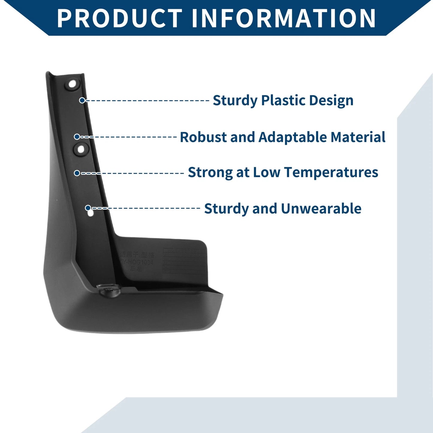 Mud Flaps Splash Guards 1 Set for Honda Integra (2022-2024)