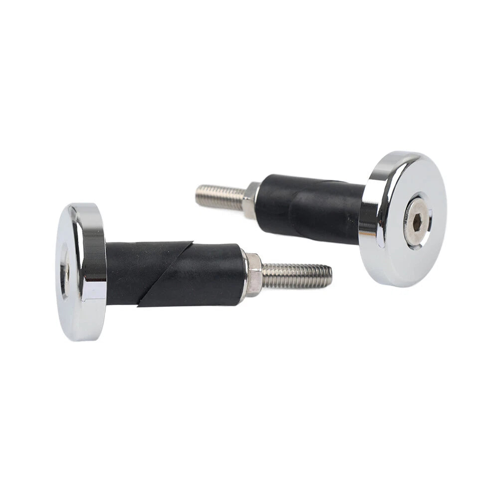 7/8'' 1'' Handlebar Grips & End Caps for Motorcycle
