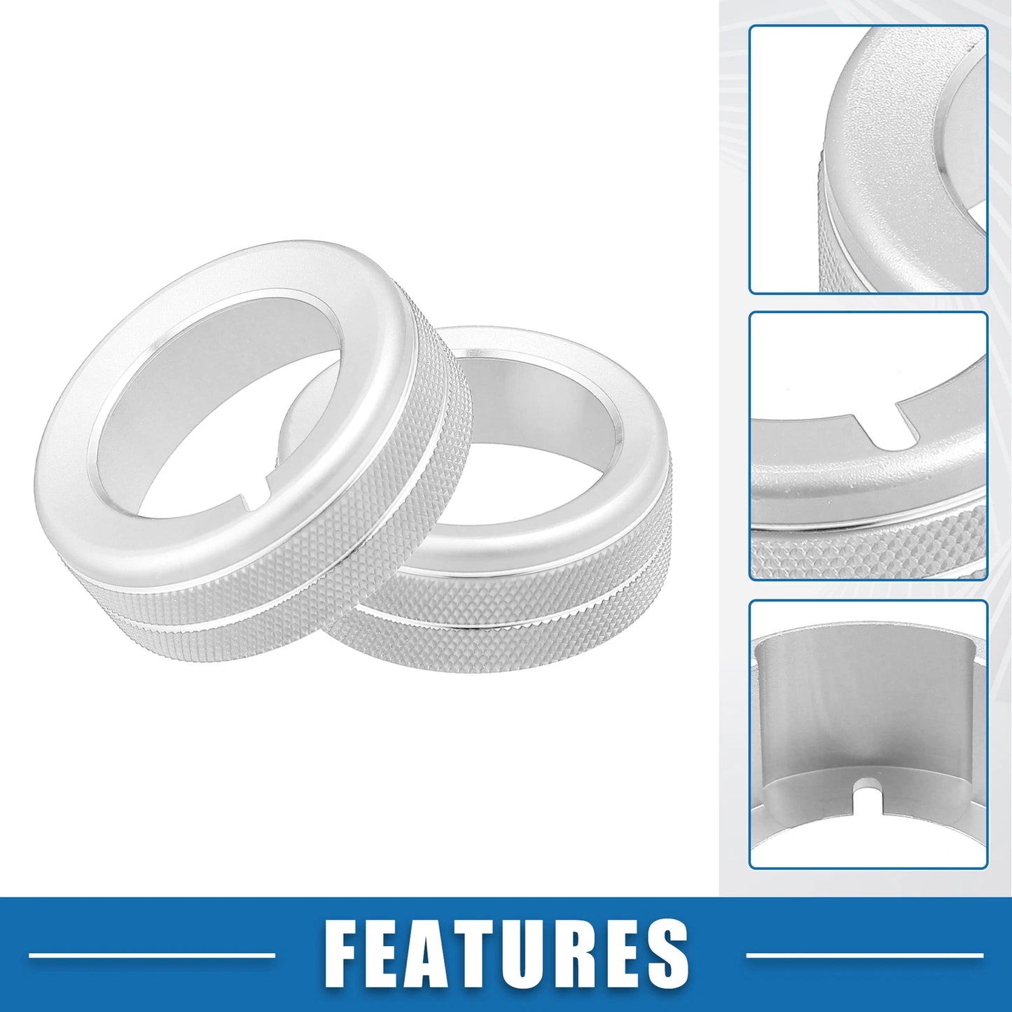 Multi Terrain Selector Knob Button Cover for Toyota 4Runner (2010-2020) - 2 x