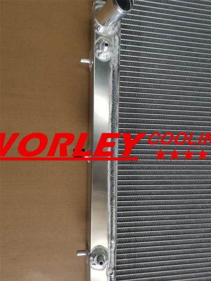 Alloy Radiator & Black Hose for Nissan Patrol GU Y61 3.0L ZD30 (2000-2006)