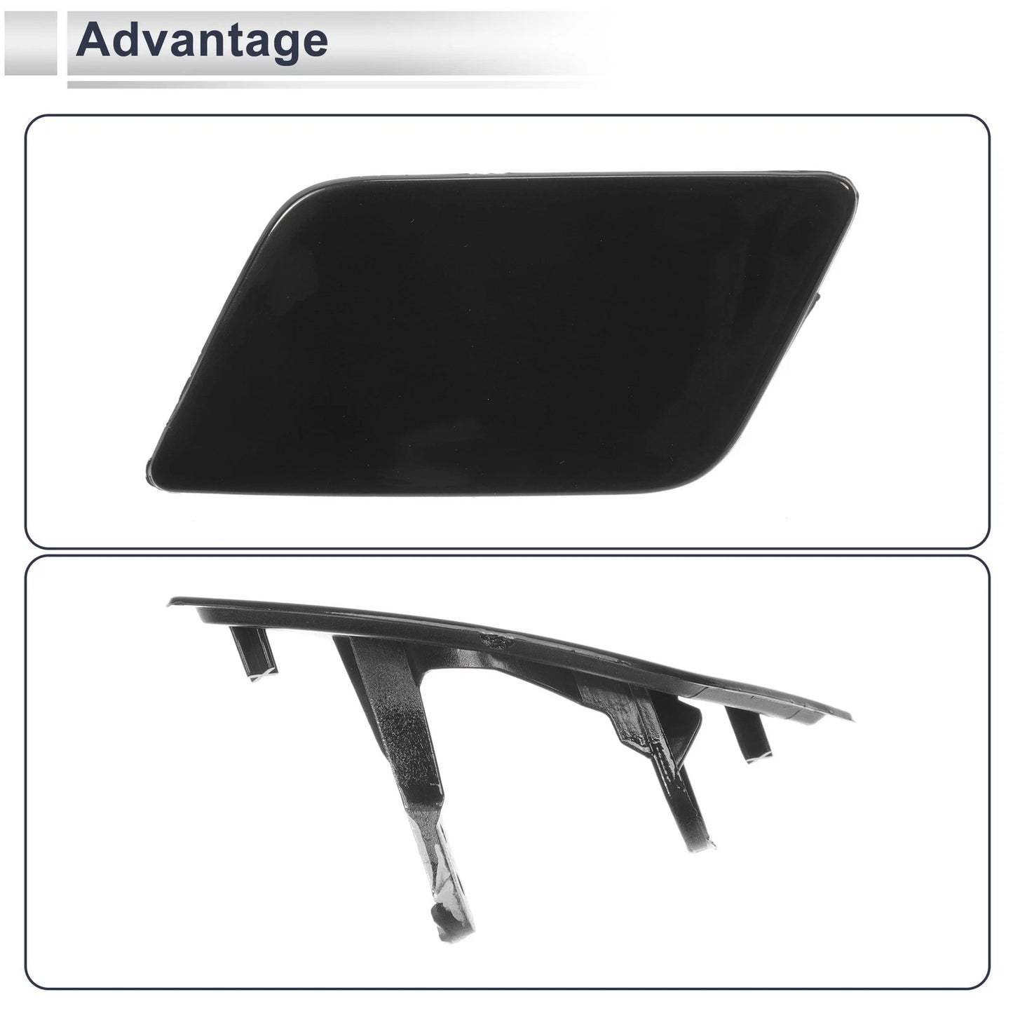 Front Left Washer Nozzle Cover for BMW 335i GT xDrive (2012-2015)