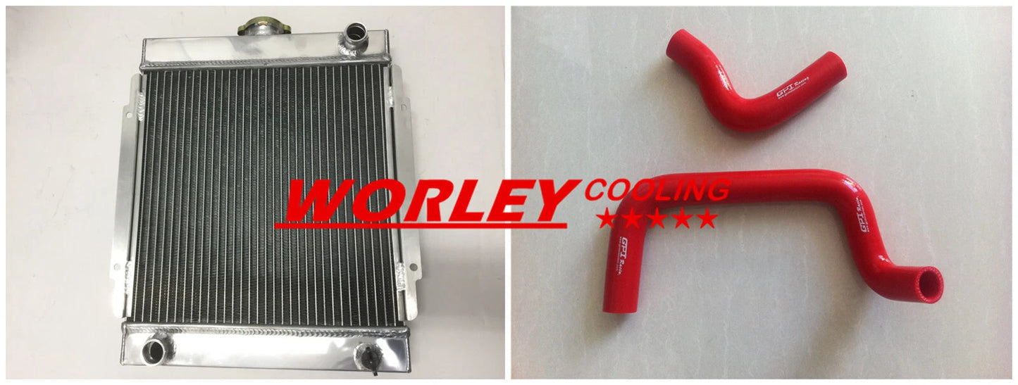 3 Core Aluminum Radiator for Datsun 1200 MT (1970-1972)