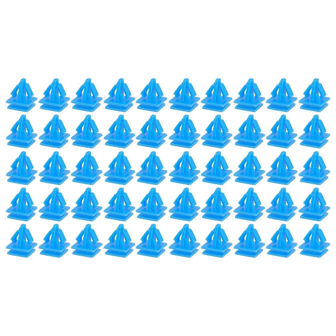 50Pcs Blue Rocker Panel Retainer Clips for Hyundai JK (2007-2018)