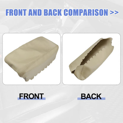 Microfiber Leather Armrest Cover for Jeep Grand Cherokee (2011-2017) Beige