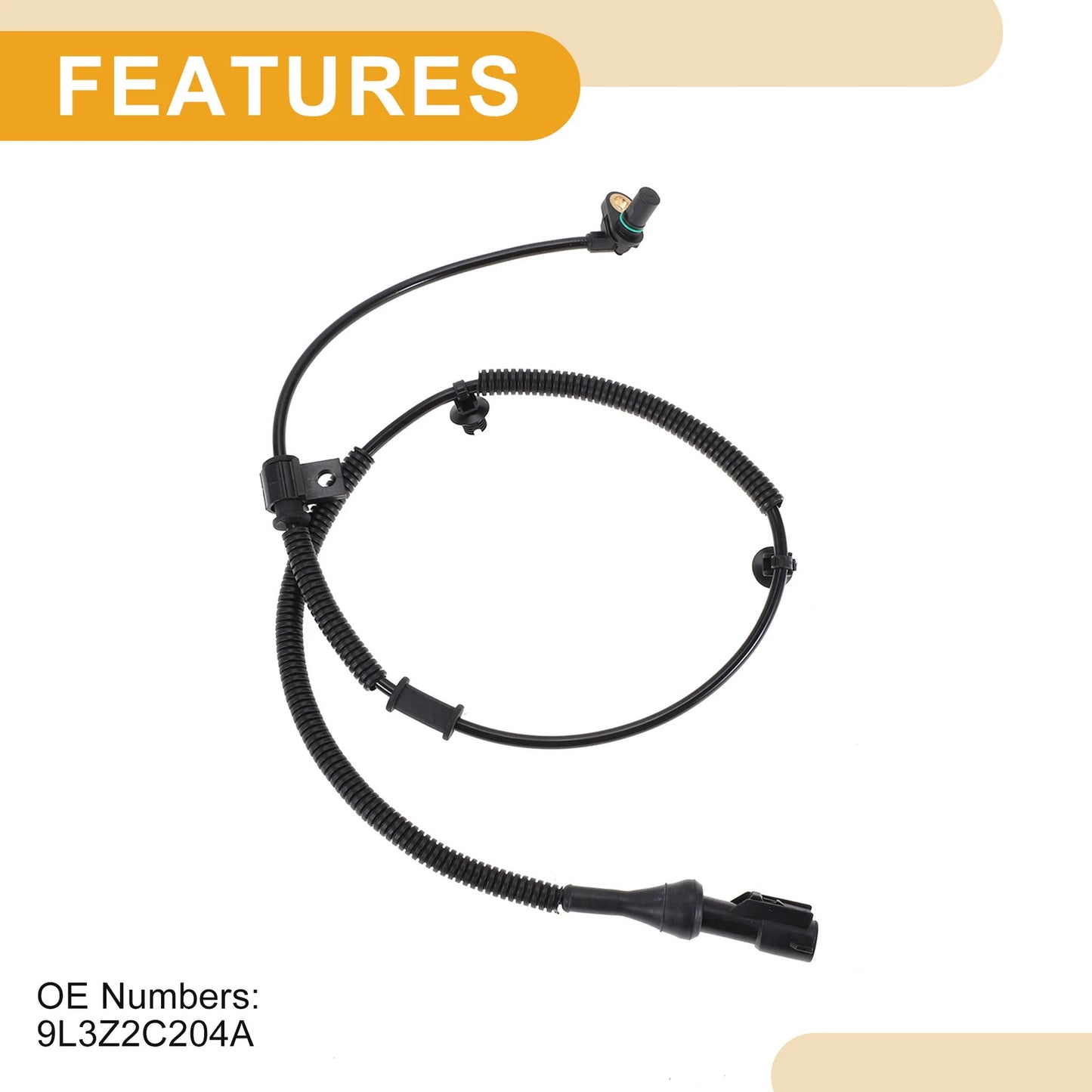 ABS Wheel Speed Sensor for Ford F-150 2009-2010 Front