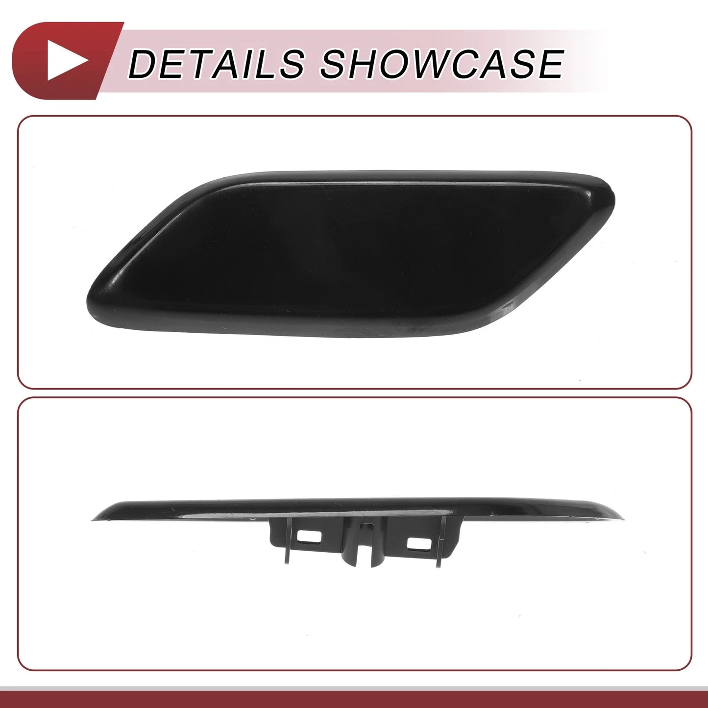 Front Left Washer Nozzle Cover for Honda CR-V MK3 Facelift (2009-2011)