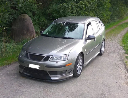 x3 Front Bumper Lip for Saab 9-3 Mk1 Mk2 (2002-2014)