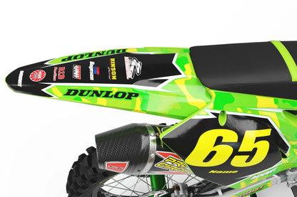 Kawasaki KXF 450 Custom Decal Kit WARRIOR STYLE (2019-2020)