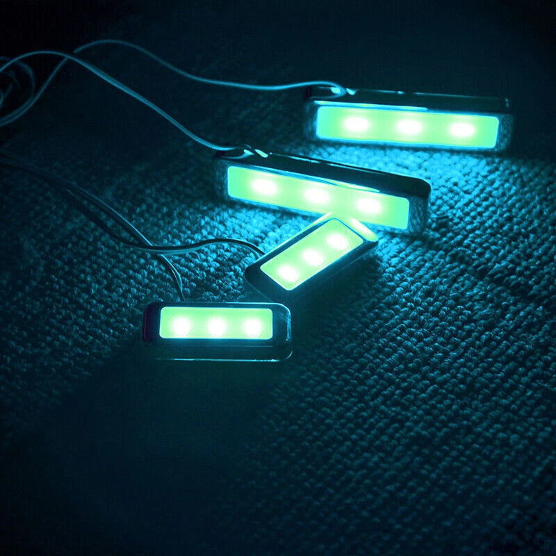 Ice Blue LED Ambient Light for Car Door Bowl Handle - Interior Accessories