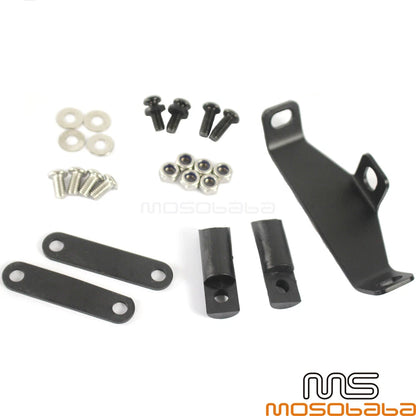 15" Windshield Kit for Harley Street Bob FXDB (2006-2017)