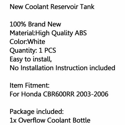 Radiator Expansion Tank for Honda CBR600RR (2003-2006)